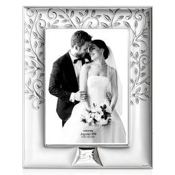 Rama Foto Pomul Vietii 13x18 cm Casatorie cu Foita de Argint
