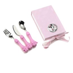 Set tacamuri argintate Minnie Mouse 11X17X3.5 Cm