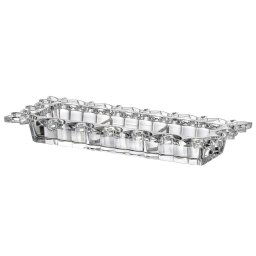 Platou Cristal Bohemia Pierced Kabaret 16x36.5x5cm