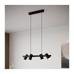 Eglo 99463 - Lustră pe cablu GATUELA 4xE14/25W/230V