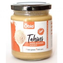 Tahini pasta din susan alb bio 250g Obio