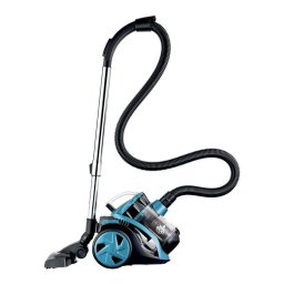 Aspirator Albatros Urban 90 Eco, Putere motor 900W, Putere de absorbtie 200W, Filtru HEPA, Negru/Turcoaz