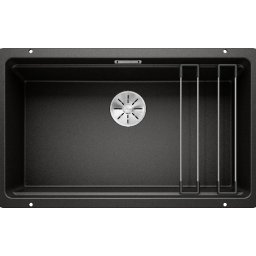 Chiuveta granit Blanco ETAGON 700-U InFino fara excentric montaj sub blat