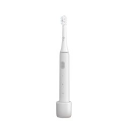 Periuta de dinti electrica Sonic Infly, Baterie 320 mAh, Impermeabila IPX7, Incarcare USB, gri