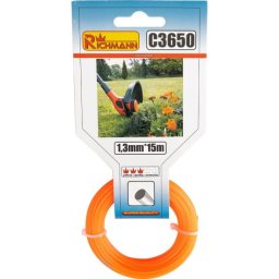 Fir rezerva motocoasa, trimmer, 1.3 mm x 15 m, Richmann