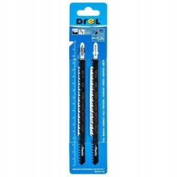 Panza, lama, fierastrau pendular, pentru lemn, plastic, HCS, prindere tip T, set 2 buc, 155 mm, Drel