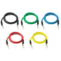 Set corzi elastice pentru rezistenta fitness