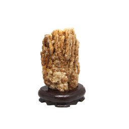 Calcit Brut Natural cu Suport - 16 x 10 x 6 cm - ( XXL )
