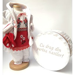 Set Traditional Botez Fetita - Costumas + Cutie trusou