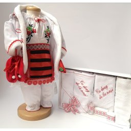 Set Traditional Botez Fetita - Costumas + Trusou 2