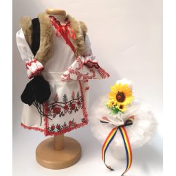 Set Traditional Botez Fetita - Costumas + Lumanare 3