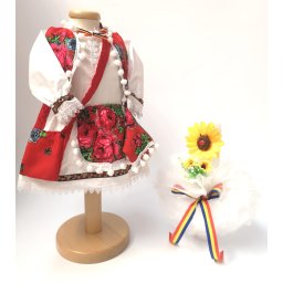 Set Traditional Botez Fetita - Costumas + Lumanare 4
