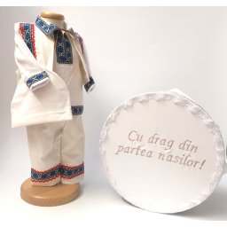 Set Traditional Botez Baiat - Costumas + Cutie 4
