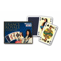 Carti de joc "France Royale", Piatnik (Austria), 2 pachete in cutie de lux, produse in Austria