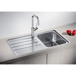 Chiuveta de bucatarie inox BLANCO LEMIS 45 S-IF cuva reversibila