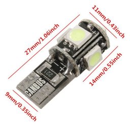 Bec led W5W canbus