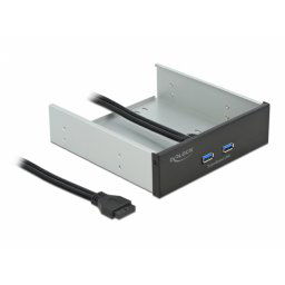 Front Panel 5.25" cu 2 x USB 3.2 Gen 1-A, Delock 61005