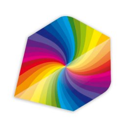 Fluturasi Core75 "Rainbow Swirl Metallic" X