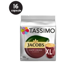 16 Capsule Tassimo Jacobs Caffe Crema Classico XL