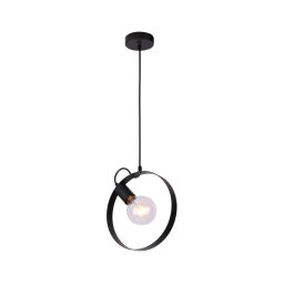 Lustră pe cablu NEXO 1xE27/40W/230V negru
