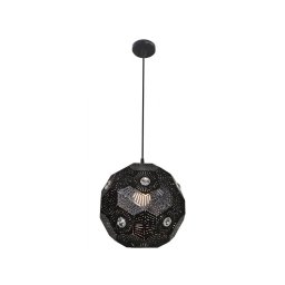 Lustră pe cablu EUPHORIA 1xE27/40W/230V negru