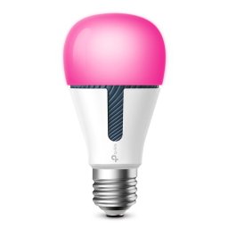 Bec LED inteligent TP-Link Kasa Smart KL130, Wi-FI, Android & IOS, E27, consum 10W, 800 lm, dimabil, multicolor