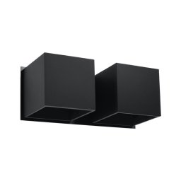 Sollux SL.0657 - Aplica de perete QUAD 2xG9/40W/230V negru