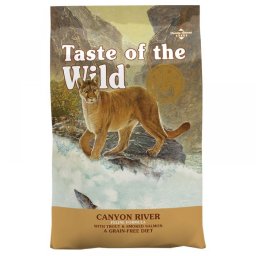 Hrana uscata pentru pisici Taste of the Wild Cat Canyon River Formula, 6.6 Kg