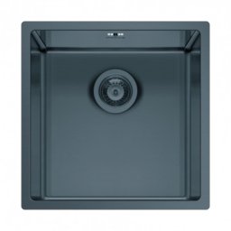 Chiuveta inox Pyramis ASTRIS COLORA 40x40 1B Gun metal