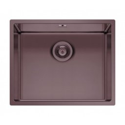 Chiuveta inox Pyramis ASTRIS COLORA 50x40 1B Copper
