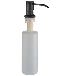 Dozator dispenser sapun lichid incastrabil chiuveta bucatarie negru mat Laveo OKD 730T
