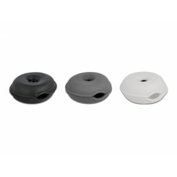 Set 3 bucati organizatoare/protectii cablu, Delock 18334