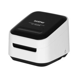 Imprimanta color pentru etichete Brother VC-500W Wireless si USB, tehnologie ZINK Zero Ink, rezolutie 313 dpi