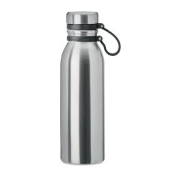 Termos cu perete dublu, 600 ml, ø7x24 cm, Everestus, 20SEP0521, Otel, Argintiu