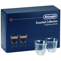 Set 6 pahare espresso Delonghi Essential Collection, 6 x 60ml, DLSC300