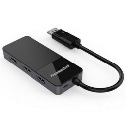 Multiplicator Displayport la 3 x HDMI MST 4K@60Hz, kportad20