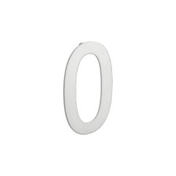 Numar usa, cifra „0”, prindere suruburi, inox