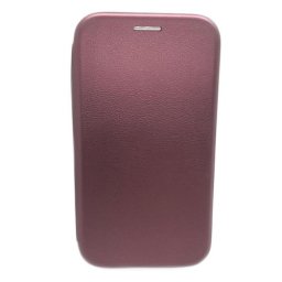 Husa Telefon Flip Book Magnet iPhone 12 Pro 6.1 iPhone 12 6.1 bordo