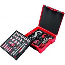 Set unelte de mana 57 piese , cu cleste aludur ROCASE Rothenberger , cod 1000002198