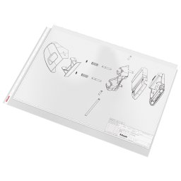Folie protectie A3, 85 microni Esselte