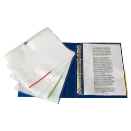 Folie protectie A4 cu margine color 105 microni Esselte