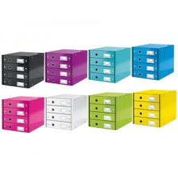 Suport cu 4 sertare Click&Store Leitz