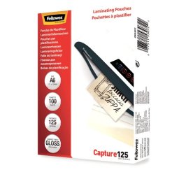 Folie laminat A6, 125 microni Fellowes