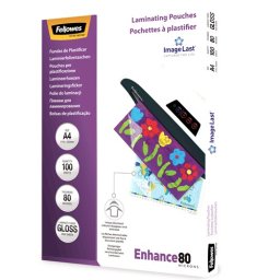 Folie laminat A4, 80 microni Fellowes