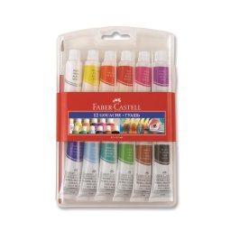 Tempera 12 culori Faber-Castell