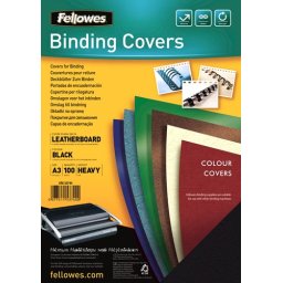 Coperti carton imitatie piele A3 250g/mp Fellowes