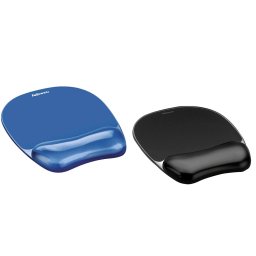 Mouse Pad si suport incheieturi Gel Crystal Fellowes