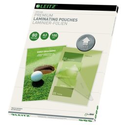 Folie laminat A3 80 microni 100/top Leitz