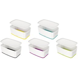 Cutie depozitare mica A5 cu capac MyBox Leitz