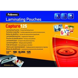 Folie laminat 112 x 154mm, 125 microni Fellowes